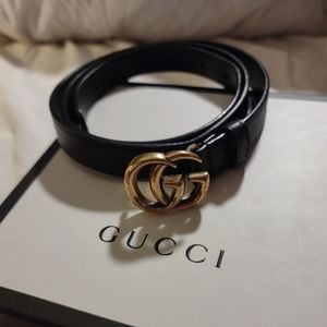 Gucci black belt